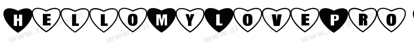 HelloMyLovePro Regul字体转换